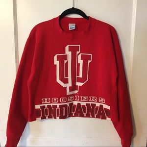 VINTAGE Indiana University Hoosiers crewneck